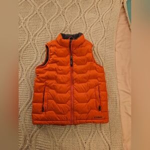 LL Bean kids/ Boys down vest 10/12